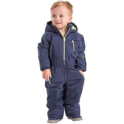 Killtec Jungen Gauror Jr Skioverall Schneehose mit Kapuze, Dunkelnavy, 116 EU Killtec Jungen Gauror Jr Skioverall Schneehose mit Kapuze, Dunkelnavy, 116 EU