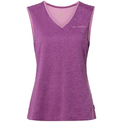 VAUDE Women's Essential Top, Funktionelles, ärmelloses T-Shirt, hoher, Magenta, 40 VAUDE Women's Essential Top, Funktionelles, ärmelloses T-Shirt, hoher, Magenta, 40