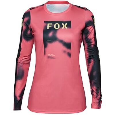 Long Sleeve Cycling Jersey Fox Lady Ranger Taunt Guava L Long Sleeve Cycling Jersey Fox Lady Ranger Taunt Guava L