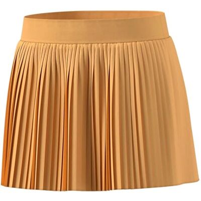 Adidas Women's Club Pleated Climacool Tennis Skirt, Ice Tangerine, M Adidas Women's Club Pleated Climacool Tennis Skirt, Ice Tangerine, M