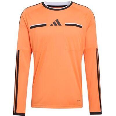 Adidas Herren Referee 26 Jersey Long Sleeve Shirt, Trace orange/Black, M Adidas Herren Referee 26 Jersey Long Sleeve Shirt, Trace orange/Black, M
