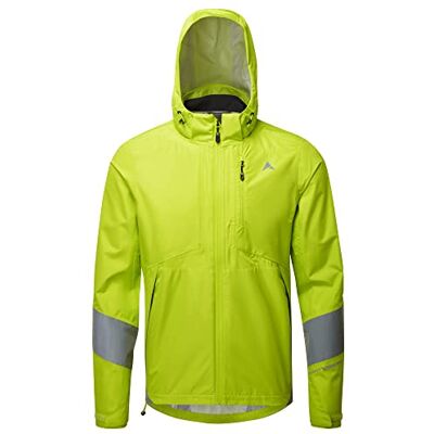 Altura Herren Typhoon Radjacke, wasserdicht, reflektierend, Limettengrün – XL Altura Herren Typhoon Radjacke, wasserdicht, reflektierend, Limettengrün – XL