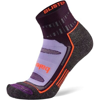 Balega Unisex Blister Resist Performance Quarter Athletic Running (1 Pair) Socke, Midnight Plum, L EU Balega Unisex Blister Resist Performance Quarter Athletic Running (1 Pair) Socke, Midnight Plum, L EU