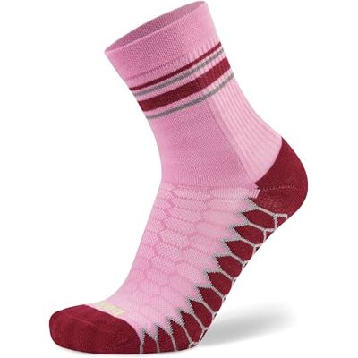 Balega Damen Silver Mini Crew Performance Running Socks, Breathable-moisture Wicking Style (1 Pair), Zuckerwatte, L EU Balega Damen Silver Mini Crew Performance Running Socks, Breathable-moisture Wicking Style (1 Pair), Zuckerwatte, L EU