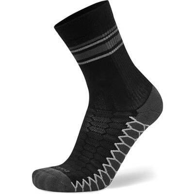 Balega Damen Silver Mini Crew Performance Running Socks, Breathable-moisture Wicking Style (1 Pair), Schwarz, S EU Balega Damen Silver Mini Crew Performance Running Socks, Breathable-moisture Wicking Style (1 Pair), Schwarz, S EU
