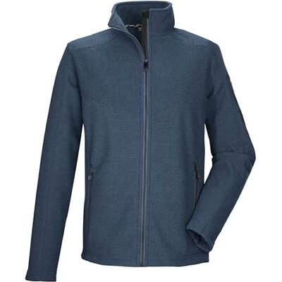 Killtec Herren Fleecejacke mit Stehkragen KOW 75 MN FLC JCKT, dunkelblau, 4XL, 43317-000 Killtec Herren Fleecejacke mit Stehkragen KOW 75 MN FLC JCKT, dunkelblau, 4XL, 43317-000