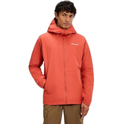 Berghaus Herren Deluge Pro Shell-Regenjacke Strapazierfähig Atmungsaktive Jacke Jacke, Orange, S Berghaus Herren Deluge Pro Shell-Regenjacke Strapazierfähig Atmungsaktive Jacke Jacke, Orange, S