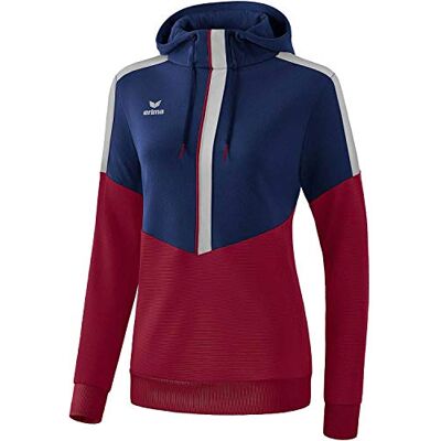 Erima Damen Squad Trainings Jacke (1032064), new Navy/Bordeaux/Silver Grey, 40 Erima Damen Squad Trainings Jacke (1032064), new Navy/Bordeaux/Silver Grey, 40
