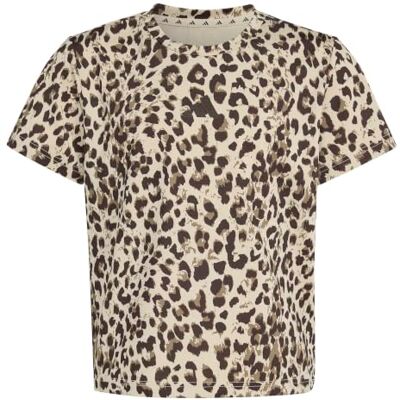 Adidas Mädchen Seasonal Animal Print Sport Shirt, Crystal Linen/Khaki Six/Dark Brown/Dark Brown, 5-6 Years Adidas Mädchen Seasonal Animal Print Sport Shirt, Crystal Linen/Khaki Six/Dark Brown/Dark Brown, 5-6 Years