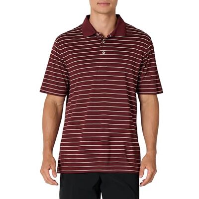 Amazon Herren Golf-Poloshirt, Feuchtigkeitsableitend Schnell Trocknend, Kurzarm, Dunkles Burgunderrot, XXL Amazon Herren Golf-Poloshirt, Feuchtigkeitsableitend Schnell Trocknend, Kurzarm, Dunkles Burgunderrot, XXL