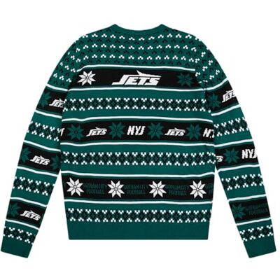 FOCO Herren NFL Big Logo Ugly Sweater Pullover, Team-Farbe, X-Large FOCO Herren NFL Big Logo Ugly Sweater Pullover, Team-Farbe, X-Large