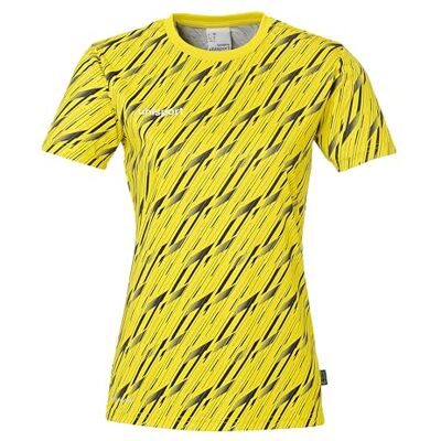 uhlsport Damen Progressive 28 Shirt Kurzarm Trikot, Limonengelb, L EU uhlsport Damen Progressive 28 Shirt Kurzarm Trikot, Limonengelb, L EU