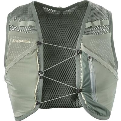 Salomon Active Skin 4 ohne Flaschen, Brusttaschen mit einfacher Flüssigkeitszufuhr, Precision SensiFit Comfort, Custom Quiver-kompatible sichere Aufbewahrung, Kurze Trailrunning-Weste Salomon Active Skin 4 ohne Flaschen, Brusttaschen mit einfacher Flüssigkeitszufuhr, Precision SensiFit Comfort, Custom Quiver-kompatible sichere Aufbewahrung, Kurze Trailrunning-Weste