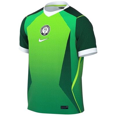 Nike Nigeria Heimtrikot Herren M WM 2026 World Cup Fan Jersey NK Dri-FIT Stadium Shirt, Pine Green/Electric Green/White Nike Nigeria Heimtrikot Herren M WM 2026 World Cup Fan Jersey NK Dri-FIT Stadium Shirt, Pine Green/Electric Green/White