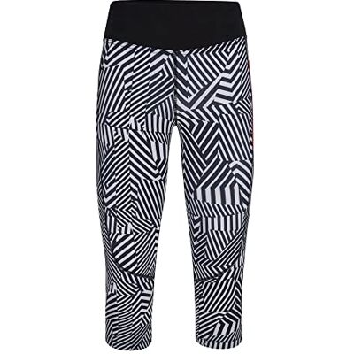 Macron Damen Hosen Run Scd Cheryl Light Stretch 3/4 Pants Wht/Blk Wmn Macron Damen Hosen Run Scd Cheryl Light Stretch 3/4 Pants Wht/Blk Wmn