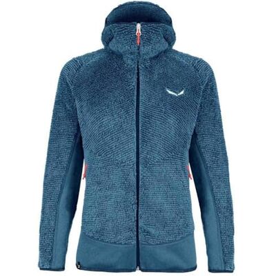 Salewa Damen Tognazza Pl W Jkt Fleecejacke Midlayer, Dark Denim Melange, 42 (DE)/XL Salewa Damen Tognazza Pl W Jkt Fleecejacke Midlayer, Dark Denim Melange, 42 (DE)/XL