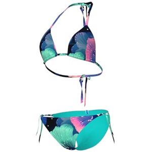 ARENA Water Prints Triangel-Bikini für Damen, Elastischer Recyclingstoff, Schnelltrocknend, Strand- und Schwimmbad-Badeanzug für Damen, Damenbikini mit Herausnehmbaren Cups, Top und Slip mit Bändern ARENA Water Prints Triangel-Bikini für Damen, Elastischer Recyclingstoff, Schnelltrocknend, Strand- und Schwimmbad-Badeanzug für Damen, Damenbikini mit Herausnehmbaren Cups, Top und Slip mit Bändern