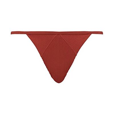 Puma Damen Geribbelde tanga Bikini Unterteile, Brown Combo, S EU Puma Damen Geribbelde tanga Bikini Unterteile, Brown Combo, S EU
