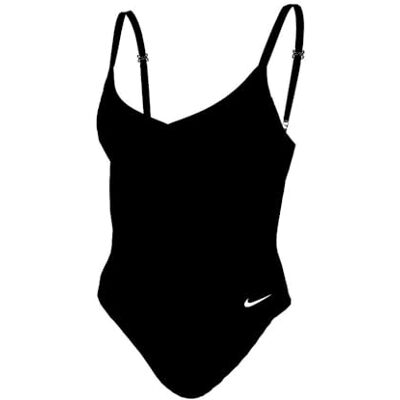 Nike Swimwear Costume a Due Pezzi Black XS Donna Nike Swimwear Costume a Due Pezzi Black XS Donna