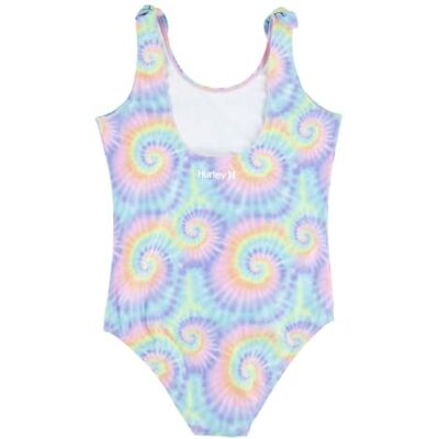 Hurley Mädchen Hrlg Shoulder Tie 1pc Swimsuit Einteiliger Badeanzug, Mehrfarbig, M Hurley Mädchen Hrlg Shoulder Tie 1pc Swimsuit Einteiliger Badeanzug, Mehrfarbig, M