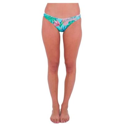 Hurley Damen Java Tropical Rvsb Moderate Bottom Bikinihöschen, Tide Pool, XS Hurley Damen Java Tropical Rvsb Moderate Bottom Bikinihöschen, Tide Pool, XS