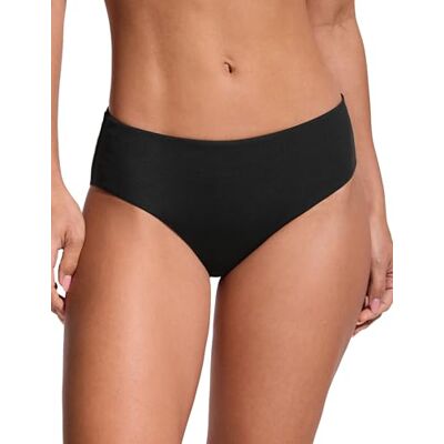 CRZ YOGA Mid Waisted Badehose Mittelhoher Beinausschnitt, Mittlere Gesäßabdeckung, Vollständig gefüttert, Swim, Bikini Bottoms für Damen CRZ YOGA Mid Waisted Badehose Mittelhoher Beinausschnitt, Mittlere Gesäßabdeckung, Vollständig gefüttert, Swim, Bikini Bottoms für Damen