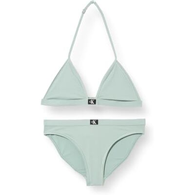 Calvin Mädchen Triangle Bikini Set Ky0ky00092 Badeoberteil (1er Pack) Calvin Mädchen Triangle Bikini Set Ky0ky00092 Badeoberteil (1er Pack)