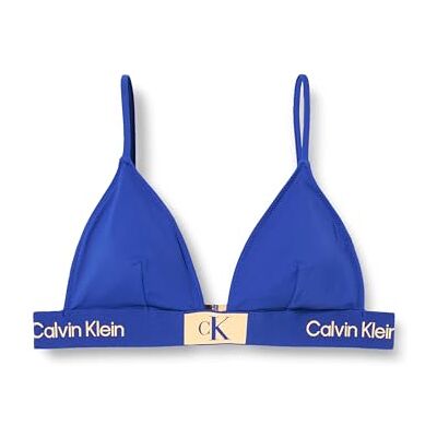 Calvin Damen Bikini Oberteil Triangel Fixed Triangle-Rp ohne Bügel, Blau (Midnight Lagoon), XXL Calvin Damen Bikini Oberteil Triangel Fixed Triangle-Rp ohne Bügel, Blau (Midnight Lagoon), XXL