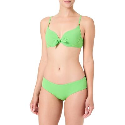 Haute Pression Bikini-Set mit Schalen, einfarbig, apfelgrün, 40 Haute Pression Bikini-Set mit Schalen, einfarbig, apfelgrün, 40