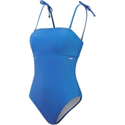 Speedo Damen Formender Bandeau Badeanzug Shapewear Schwimmbekleidung für Strand und Urlaub Sevres Blue 44/20 Speedo Damen Formender Bandeau Badeanzug Shapewear Schwimmbekleidung für Strand und Urlaub Sevres Blue 44/20