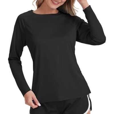 MEETWEE kurz & Lang Damen Surf Shirt Rash Guard UV Shirts Schwimmen Tankini UPF 50+ Kurzarm Badeshirt Bademode Shirt MEETWEE kurz & Lang Damen Surf Shirt Rash Guard UV Shirts Schwimmen Tankini UPF 50+ Kurzarm Badeshirt Bademode Shirt