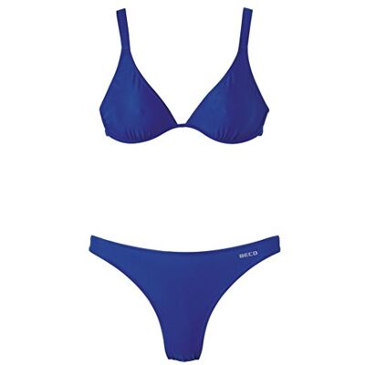 Beco Damen Bügel Bikini B-Cup, blau, 36, 0/81030 Beco Damen Bügel Bikini B-Cup, blau, 36, 0/81030