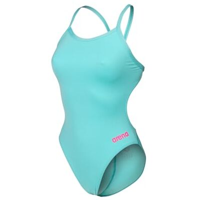 ARENA Solid Challenge Team Badeanzug für Damen, Damenbadeanzug aus Schnelltrocknendem Material, Sportlicher Schwimmanzug aus MaxLife Eco Gewebe, Chlorresistent, UV-Schutz, Vorderstoff Gefüttert ARENA Solid Challenge Team Badeanzug für Damen, Damenbadeanzug aus Schnelltrocknendem Material, Sportlicher Schwimmanzug aus MaxLife Eco Gewebe, Chlorresistent, UV-Schutz, Vorderstoff Gefüttert