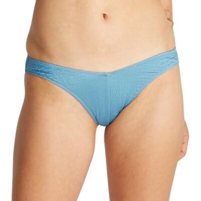 Calvin Damen Bikinihose Brazilian Delta Bikini mit Branding, Blau (Adriatic Blue), XS Calvin Damen Bikinihose Brazilian Delta Bikini mit Branding, Blau (Adriatic Blue), XS