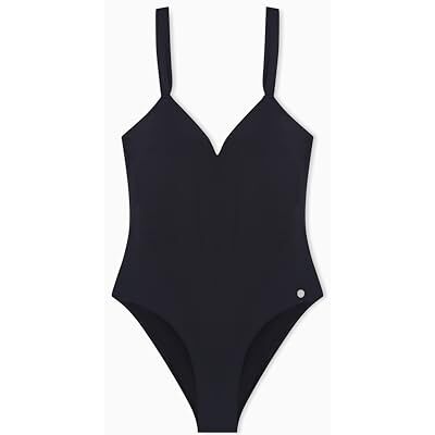 Giorgio Armani Damen Lycra Einteiler Badeanzug Schwarz XL Giorgio Armani Damen Lycra Einteiler Badeanzug Schwarz XL