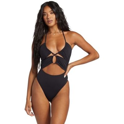 Billabong Sol Searcher Bandeau-Badeanzug für Frauen Schwarz Billabong Sol Searcher Bandeau-Badeanzug für Frauen Schwarz
