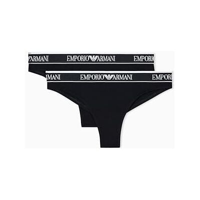 Giorgio Armani Damen-Slip, Schwarz, XL Giorgio Armani Damen-Slip, Schwarz, XL