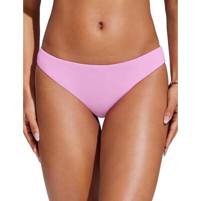 CRZ YOGA Low Waisted Badehose Mittelhoher Beinausschnitt, Mittlere Gesäßabdeckung, Vollständig gefüttert, Swim, Bikini Bottoms für Damen CRZ YOGA Low Waisted Badehose Mittelhoher Beinausschnitt, Mittlere Gesäßabdeckung, Vollständig gefüttert, Swim, Bikini Bottoms für Damen