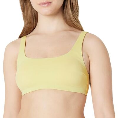 Amazon Damen Bikinioberteil mit Quadratischem Ausschnitt , Hellgelb, 46 Amazon Damen Bikinioberteil mit Quadratischem Ausschnitt , Hellgelb, 46