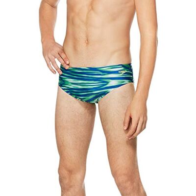 Speedo Herren Badeanzug Slip ProLT Bedruckte Teamfarben Speedo Herren Badeanzug Slip ProLT Bedruckte Teamfarben