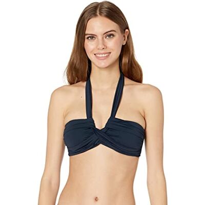 Seafolly Women's Bandeau Halter Bikini Top Swimsuit Seafolly Women's Bandeau Halter Bikini Top Swimsuit