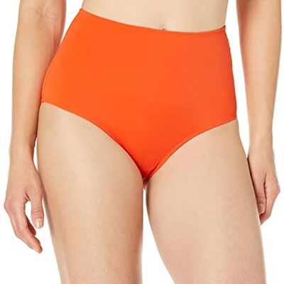 Amazon Damen Badehose mit hoher Taille (erhältlich in Übergröße), Orange, 4XL Große Größen Amazon Damen Badehose mit hoher Taille (erhältlich in Übergröße), Orange, 4XL Große Größen