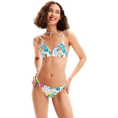 Desigual Swim_Jungle_TOP, 1001 Crudo, XS Desigual Swim_Jungle_TOP, 1001 Crudo, XS