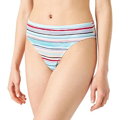 Triumph sloggi Shore Damen Candy Basslet Highleg Bikini-Unterteile, Blue Light Combination, S Triumph sloggi Shore Damen Candy Basslet Highleg Bikini-Unterteile, Blue Light Combination, S
