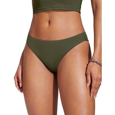 CRZ YOGA Low Waisted Badehose Mittelhoher Beinausschnitt, Mittlere Gesäßabdeckung, Vollständig gefüttert, Swim, Bikini Bottoms für Damen CRZ YOGA Low Waisted Badehose Mittelhoher Beinausschnitt, Mittlere Gesäßabdeckung, Vollständig gefüttert, Swim, Bikini Bottoms für Damen