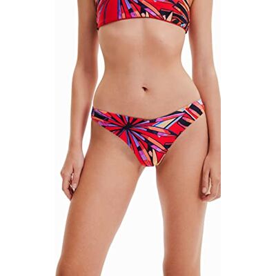 Desigual Women's Swim_Playa I Damen Shorts, Orange, XS Desigual Women's Swim_Playa I Damen Shorts, Orange, XS