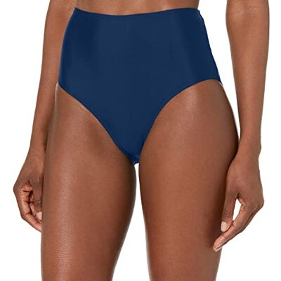 Catalina Damen High Waist Swim Bottom Swimsuit Bikini-Unterteile, Navy, Large Catalina Damen High Waist Swim Bottom Swimsuit Bikini-Unterteile, Navy, Large