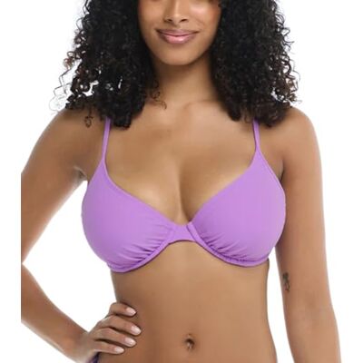 Body Glove Damen Smoothies Solo Solid Underwire D, Dd, E, F Cup Top Badeanzug Bikini, Akebi, D Body Glove Damen Smoothies Solo Solid Underwire D, Dd, E, F Cup Top Badeanzug Bikini, Akebi, D