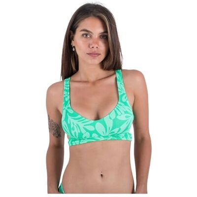 Hurley Damen-Bikinioberteil zum Überziehen, Marineblau Hurley Damen-Bikinioberteil zum Überziehen, Marineblau