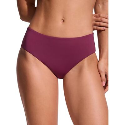 CRZ YOGA Mid Waisted Badehose Mittelhoher Beinausschnitt, Mittlere Gesäßabdeckung, Vollständig gefüttert, Swim, Bikini Bottoms für Damen CRZ YOGA Mid Waisted Badehose Mittelhoher Beinausschnitt, Mittlere Gesäßabdeckung, Vollständig gefüttert, Swim, Bikini Bottoms für Damen